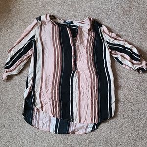 Small Nine West Striped Blouse